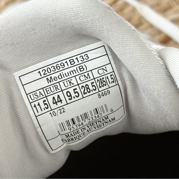 Brooks Glycerin 20 White Grey Peach Road-Running Sneakers Women’s Size 11.5 - Picture 7 of 8